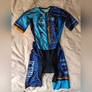 Men's Pactimo Ascent Aero Race Fit Short Sleeve Skin Suit